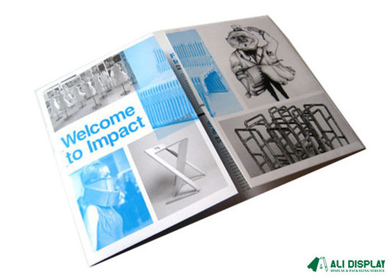 ग्लॉसी 210 मिमी पेपरबैक बुक प्रिंटिंग 120 ग्राम मैट विज्ञापन पत्रक नमूना: